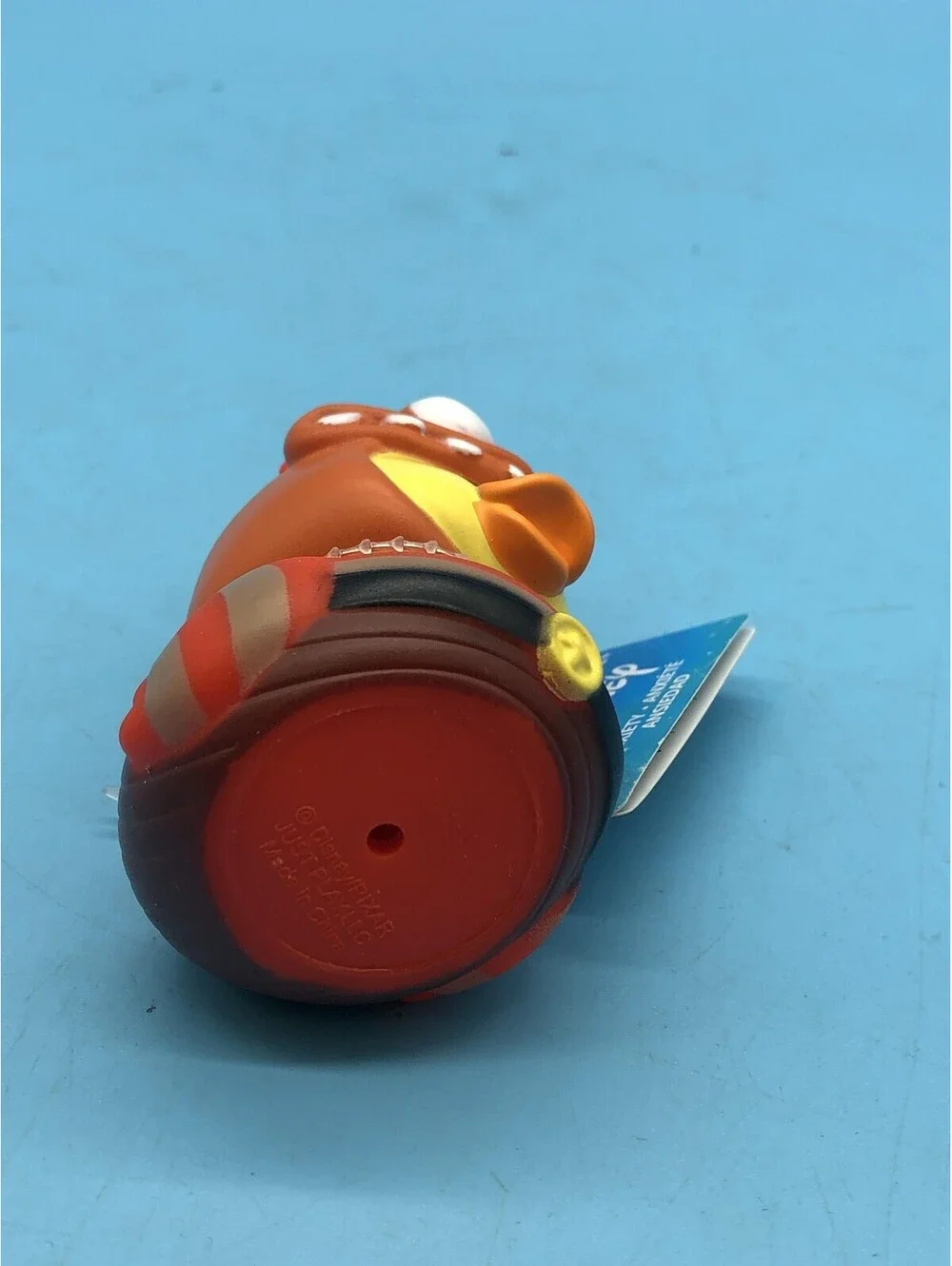 Just Play Disney Pixar Inside Out Anxiety Duck Figure Toy Orange New Loose